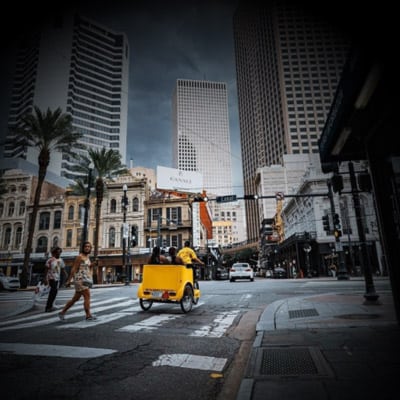 Photogenic Tour of New Orleans on Pedicab